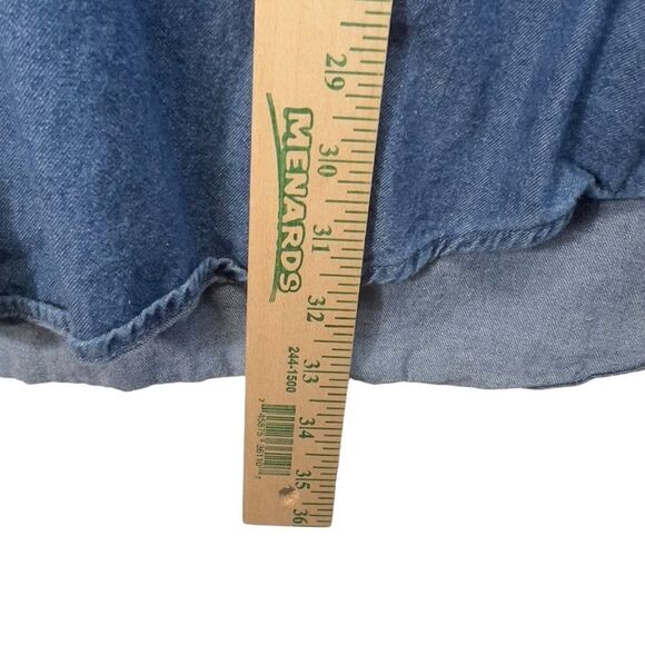 PAUL McCARTNEY US 2005 TOUR DENIM button up SHIRT COTTON HERITAGE xxl - Picture 6 of 14